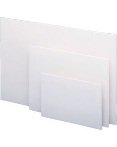 แผ่นรองตัดอาหาร สีขาวโปร่งแสง