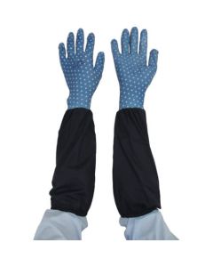 gardening gloves with arm cover 10ชุด