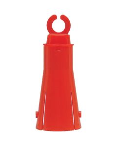 ข้อต่อขอเกี่ยว (สำหรับกรวย) 8Y0146 ชนิด F-2 (พร้อมสกรู) สีแดง