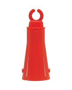 ข้อต่อขอเกี่ยว (สำหรับทรงกรวย) 8Y0147 ชนิด F-2 (ไม่มีสกรู) สีแดง