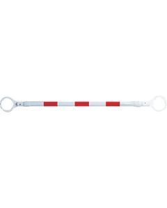 ราวแขวนผ้าแบบยืดหดได้ φ34 (1.2 ม.-2.0 ม.) สีแดง/ขาว 8Y1017