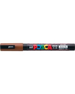 ปากกามาร์คเกอร์ POSCA หัวกลม 1.3mm Brown