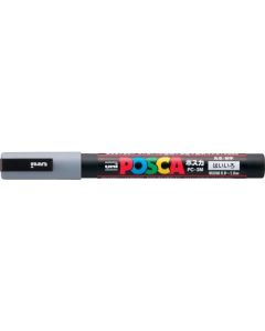 ปากกามาร์คเกอร์ POSCA หัวกลม 1.3mm Gray
