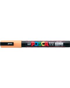 ปากกามาร์คเกอร์ POSCA หัวกลม 1.3mm Pale Orange