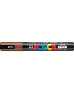 ปากกามาร์คเกอร์ POSCA หัวกลม 2.5mm Brown