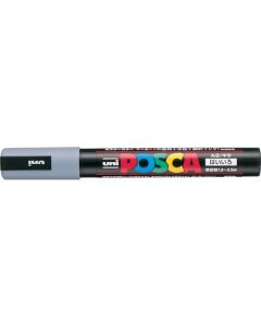 ปากกามาร์คเกอร์ POSCA หัวกลม 2.5mm Gray