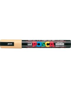 ปากกามาร์คเกอร์ POSCA หัวกลม 2.5mm Pale Orange