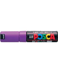 ปากกามาร์คเกอร์ POSCA หัวตัด 8.0mm Violet
