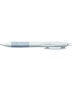 ปากกาลูกลื่น Jetstream แบบมีลายเซ็น สีขาว