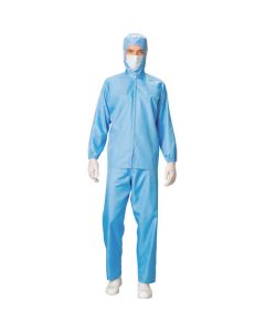 แบบแยกชิ้น(กางเกง) (unisex) สีน้ำเงิน LL