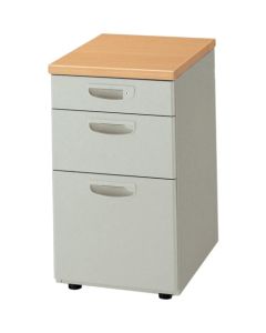 โต๊ะข้างเตียงทรง NED / หน้าโต๊ะ: ไม้เบิร์ชลายอ่อน / ตัวโต๊ะ: สีขาวนวล / ขนาด กว้าง 400 x ลึก 600 x สูง 700 มม.
