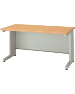 โต๊ะทำงานแบบเรียบ (ไม่มีลิ้นชัก) รุ่น NED / หน้าโต๊ะ: สีขาวนวล / ตัวโต๊ะ: สีขาวนวล / ขนาด: กว้าง 1600 x ลึก 700 x สูง 700 มม.