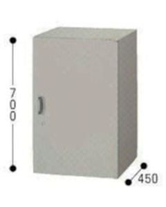 ตู้เก็บเอกสารแบบประตูเดียว ขนาด กว้าง 300 x ลึก 450 x สูง 700 มม.
