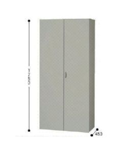 ตู้เก็บเอกสารสองประตู ขนาด กว้าง 800 x ลึก 450 x สูง 1050 มม.