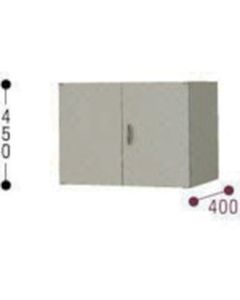 ตู้เก็บเอกสารสองประตู ขนาด กว้าง 600 x ลึก 400 x สูง 450 มม.