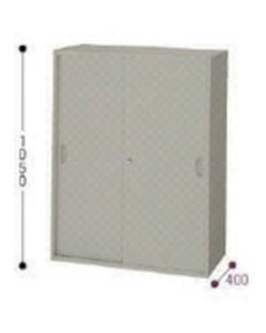 ตู้เก็บเอกสารแบบประตูเลื่อน ขนาด กว้าง 800 x ลึก 400 x สูง 1200 มม.