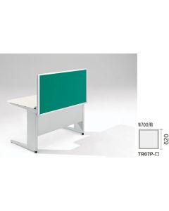 แผงโต๊ะ (ผ้า) แบบ TR / สีเขียว / กว้าง 700 x ลึก 30 x สูง 620 มม.