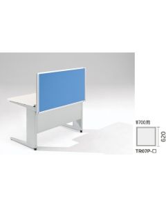 แผงโต๊ะ (ผ้า) แบบ TR / สีฟ้าอ่อน / กว้าง 700 x ลึก 30 x สูง 620 มม.