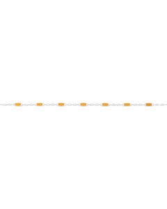 โซ่สะท้อนแสง สีขาว ขนาด (ม.): ประมาณ 1.6