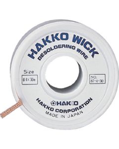 HAKKO WICK NO.4 30MX2.5MM DESOLDERING WIRE 1อัน