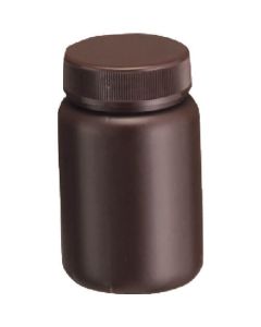 ขวดปากกว้าง 100mL สีน้ำตาล