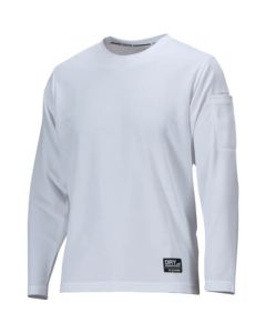 เสื้อเชิ้ตแขนยาว Soft Dryer สีขาว 3L