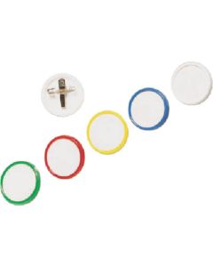 ป้ายสีกลมสีน้ำเงิน