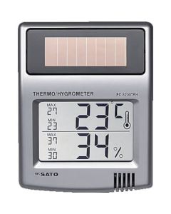 เทอร์โมไฮโกรมิเตอร์พลังงานแสงอาทิตย์ PC-5200TRH