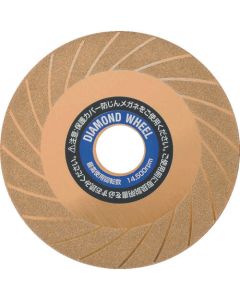 Diamond wheel titanium coat 1แผ่น