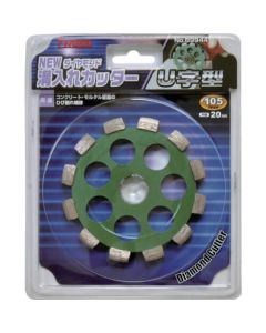 Diamond ditch case cutter U-type 1แผ่น