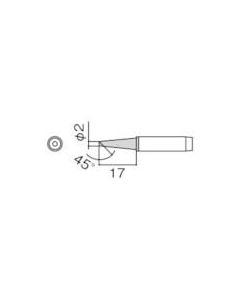 SOLDERING TIP SHAPE-2BC(Z) FOR 900M. 933. 376. 907. 913. 951