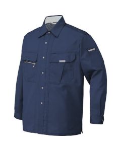 เสื้อเชิ้ตแขนยาว (unisex) สีกรมท่า LL