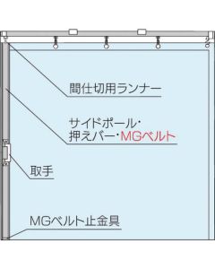 OS Large（D40） Partition Pole Set