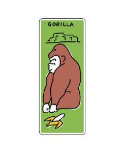 สติกเกอร์พีวีซี Joy seal gorilla 1000 x 400 mm
