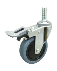 Screw type Rubber Caster 1อัน
