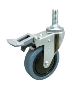 Screw type Rubber Caster 1อัน