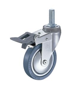 Screw type Rubber Caster