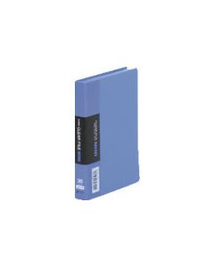 Clear file mini blue