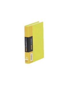 Clear file mini yellow