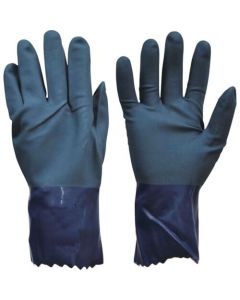 Digihand เสื้อไนไตรล์แบบนิ่ม LL/น้ำเงิน