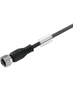 M12 Sensor and actuator cables (one end without connector)
