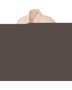 เสื้อจัมเปอร์ฤดูร้อนแขนยาว (unisex) เบจ x กรมท่า 6L