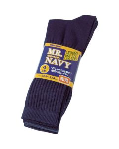 WORKS HOMME Mr. Navy ชุดปลายมน 4 คู่