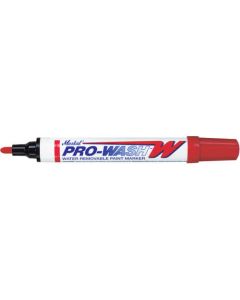 ปากกามาร์กเกอร์อุตสาหกรรม "PRO WASH" สีแดง