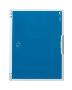 Double ring notebook Tefrane flap A5 variant blue