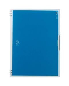 Double ring notebook Tefrane flap semi-B5 blue