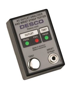 เต้าเสียบ AC และเครื่องทดสอบสายรัดข้อมือ 230V 50/60HZ