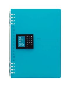 Ring Note Tefrane A5 Light Blue