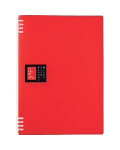 Ring Note Tefrane A4 Red