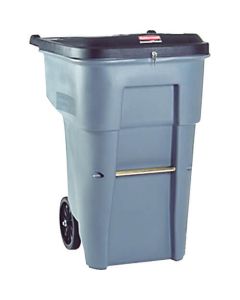 BRUTE Confidental Document Rollout Container 65-Gal